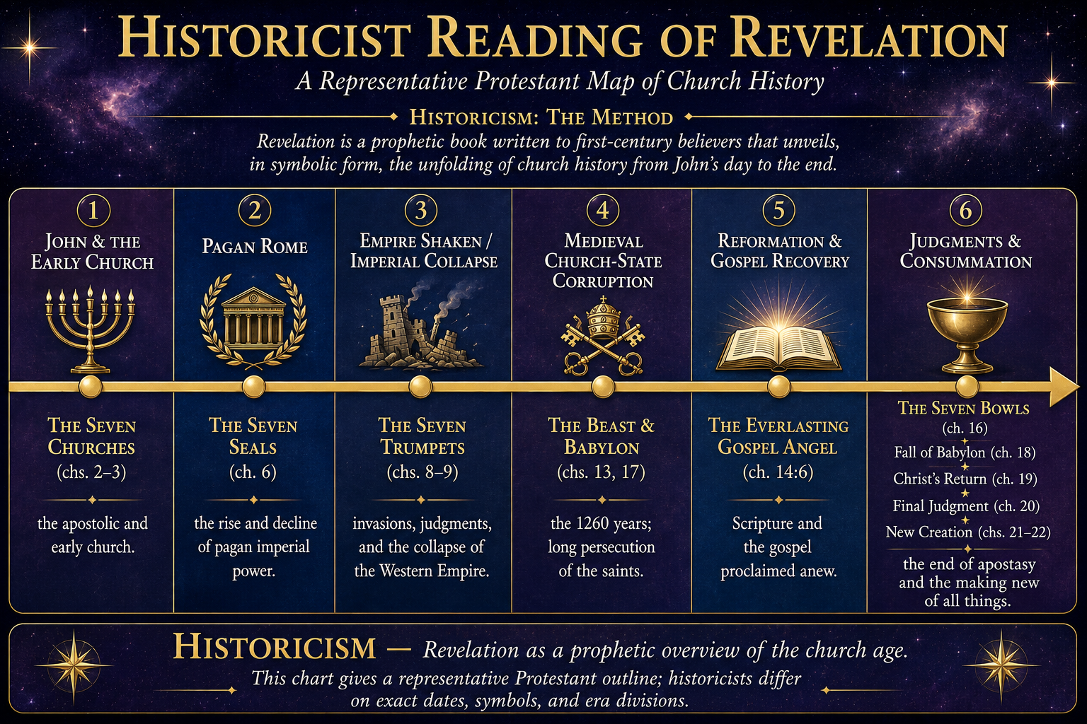 Historicist maps of Revelation